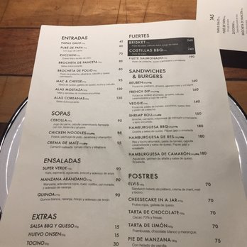 The Backyard - Menu since June 2018. - American Near Me - México, D.F., DIF The Backyard - Menu since June 2018. - American Near Me - México, D.F., DIF