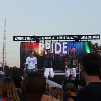 Atlanta Pride Parade - Power 96.1's morning show hosts: Riley, Scotty K., and Brett. - Festivals Near Me - Atlanta, Georgia