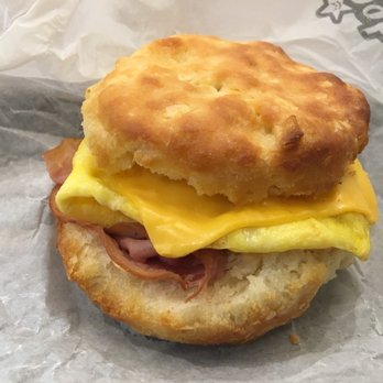 Hardee's - A ham cheese and folded egg biscuit - Burgers Near Me - Frenchtown, Michigan Hardee's - A ham cheese and folded egg biscuit - Burgers Near Me - Frenchtown, Michigan