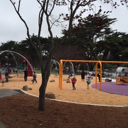 Newly renovated playground has fun for all ages
