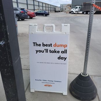 Valley Services - This sign cracked me up! - Recycling Center Near Me - San Jose, California