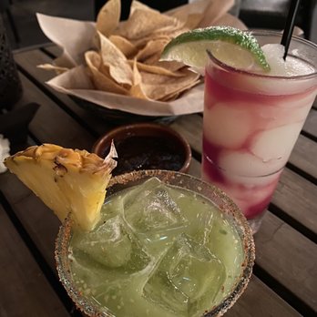 Meso Maya Comida y Copas - Avocado margarita & Remolino Swirl - Mexican Near Me - Dallas, Texas Meso Maya Comida y Copas - Avocado margarita & Remolino Swirl - Mexican Near Me - Dallas, Texas
