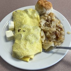 Dirty Harry's Restaurant - Liquid eggs, potatoes tasted like they were cooked in cheap oil