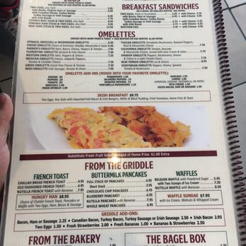Clairmont Diner - Breakfast menu - Diners Near Me - Yonkers, New York Clairmont Diner - Breakfast menu - Diners Near Me - Yonkers, New York