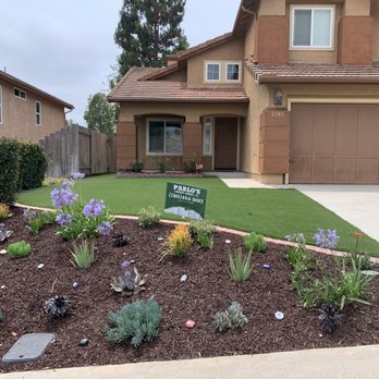 Pablo's Landscape Services - AstroTurf and new plants and improved drainage in the front - Tree Services Near Me - San Marcos, California Pablo's Landscape Services - AstroTurf and new plants and improved drainage in the front - Tree Services Near Me - San Marcos, California