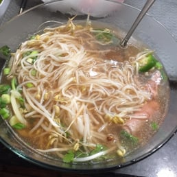 Rice Noodle Soup with Thin Sliced Steak - Pho Tai