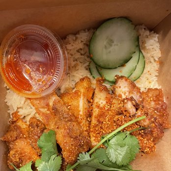 Hen Chicken Rice - Spicy Crispy Chicken - Thai Near Me - Somerville, Massachusetts Hen Chicken Rice - Spicy Crispy Chicken - Thai Near Me - Somerville, Massachusetts