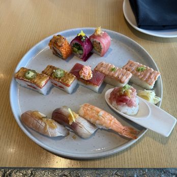 Miku - Premium 12 piece sushi lunch which - Japanese Near Me - Vancouver, British Columbia Miku - Premium 12 piece sushi lunch which - Japanese Near Me - Vancouver, British Columbia