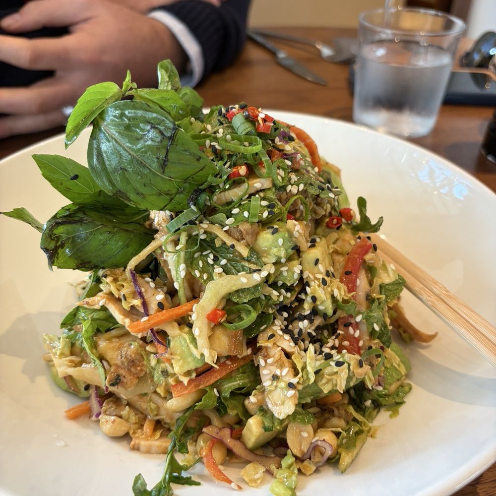 Nick's Del Mar - Spicy Thai Salad - New American Near Me - Del Mar, California