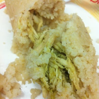 Martha's Bakery - Chicken tamale; looks better than it tasted.  :( - Bakeries Near Me - Stanton, California