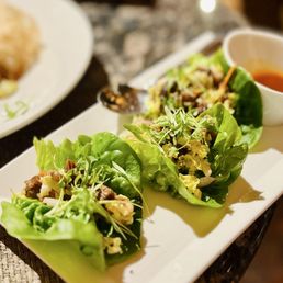 Asian Chicken Lettuce Wraps