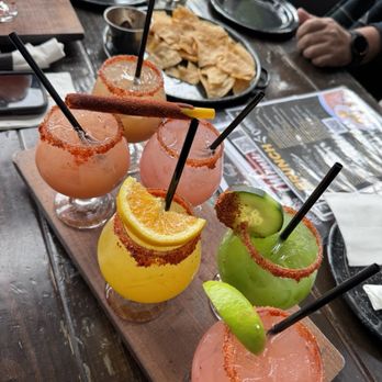 Compadres Cantina - Flight of margaritas - Mexican Near Me - Ontario, California Compadres Cantina - Flight of margaritas - Mexican Near Me - Ontario, California
