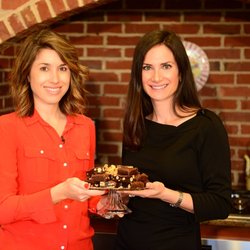 Squash Blossom Kitchens - Filming Super Bowl cooking segments for 11 Alive!