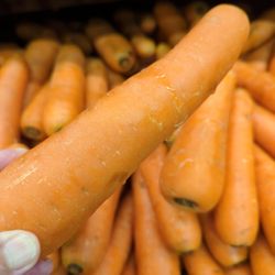 Fiesta Mart #59 - Where else are you gonna get Bob's Steak House size carrots?love em