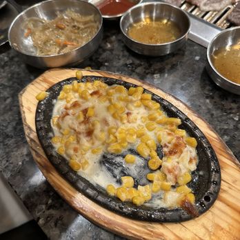 K BBQ - Corn cheese! - Barbeque Near Me - Austin, Texas