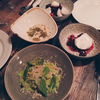 Jim & Jacob - Blue mussels, cod, and beef tartare - Modern European Near Me - Stockholm, Alberta