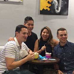 Urban Ice - It was definitely a very happy birthday for him having his dream ice cream come true!