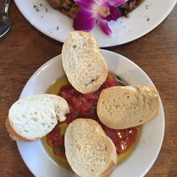 Caffe Rel - Amazing bread and fresh bruschetta type dip - American Near Me - Franklin, North Carolina