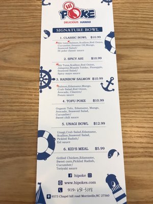 Menu photo 5 Hi Poke Morrisville, NC Menu photo 5 Hi Poke Morrisville, NC