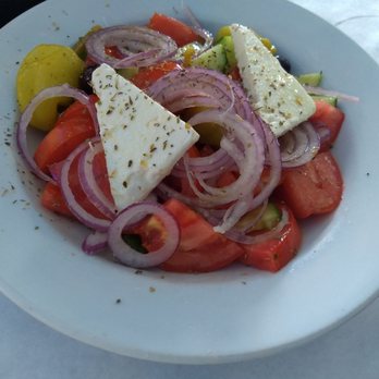 Hellas Restaurant - Greek Salad - Bakeries Near Me - Tarpon Springs, Florida
