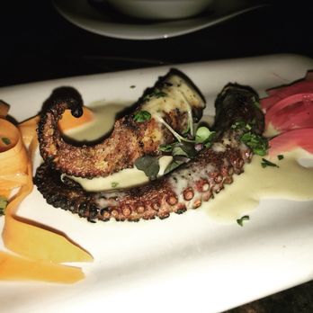 Grappa - Grilled octopus - dry and mosaic acidity. But looks nice! - Mediterranean Near Me - Seattle, Washington