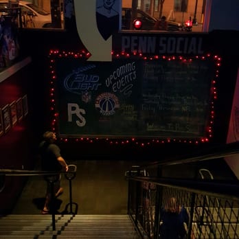 Penn Social - Heading to lower level - Sports Bars Near Me - Washington, DC, District of Columbia Penn Social - Heading to lower level - Sports Bars Near Me - Washington, DC, District of Columbia
