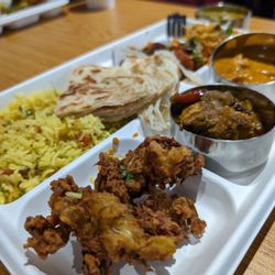 Vanakkam Pdx - Just some of the selections from the buffet.
