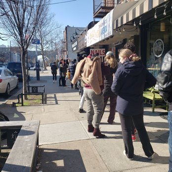 Chip City - Line for the special cookie cinnamon roll - Bakeries Near Me - Astoria, New York Chip City - Line for the special cookie cinnamon roll - Bakeries Near Me - Astoria, New York