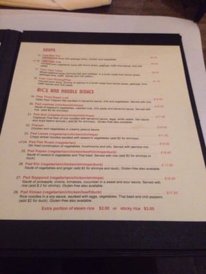 Menu photo 7 Pick Thaï Montreal, QC