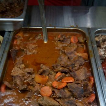El Pollo Real - Beef stew with vegetables - Chicken Shop Near Me - Maspeth, New York