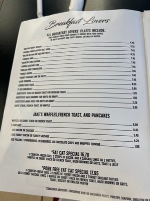 Menu photo 2 Jake's Diner Greensboro, NC Menu photo 2 Jake's Diner Greensboro, NC