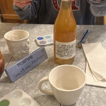 The Clay Cafe - Making mugs - Paint-Your-Own Pottery Near Me - Columbus, Ohio The Clay Cafe - Making mugs - Paint-Your-Own Pottery Near Me - Columbus, Ohio