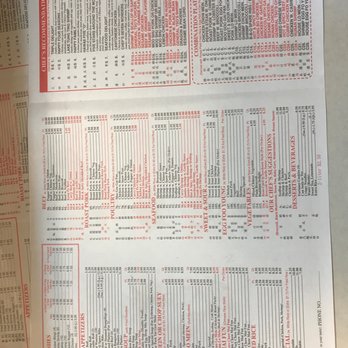 Wang's Kitchen - a menu for a restaurant - Chinese Near Me - Apex, North Carolina