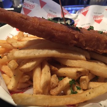 Dave & Buster's Ala Moana - Fish and chips. (You don't have to get the Parmesan chips, you can sub for fries) - Arcades Near Me - Honolulu, Hawaii