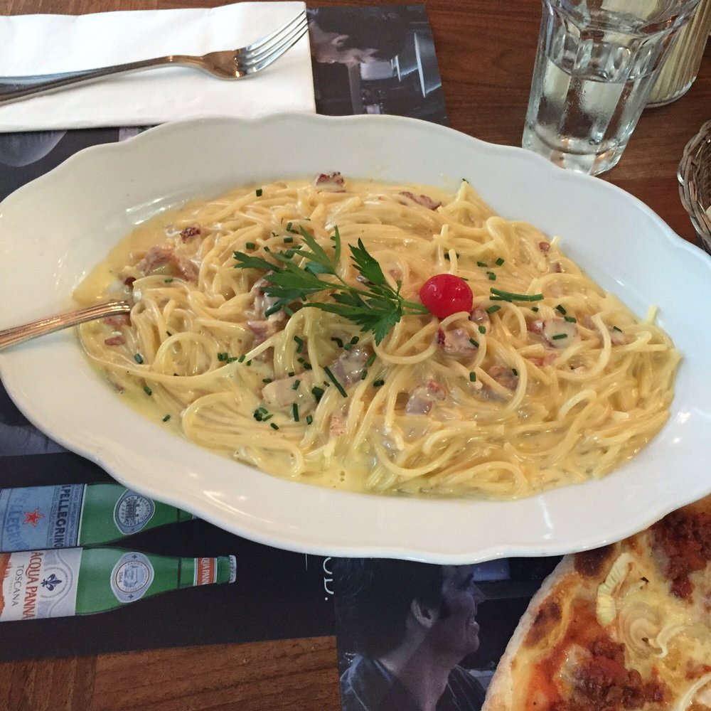 Restaurant Rossini - This was good...similar to the Carbonara...enough to share. - Hotels & Travel Near Me - Luzern, LU Restaurant Rossini - This was good...similar to the Carbonara...enough to share. - Hotels & Travel Near Me - Luzern, LU