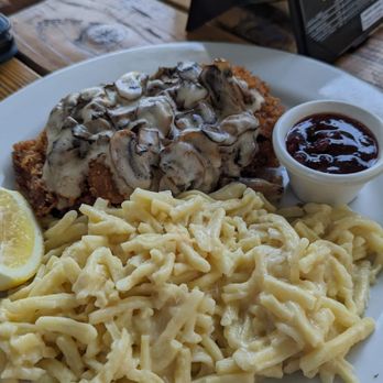 Das Bierhauz - Mountain View - Schnitzel super good. Did not care about the Kase Spaetzle Gratin. - Beer Gardens Near Me - Mountain View, California Das Bierhauz - Mountain View - Schnitzel super good. Did not care about the Kase Spaetzle Gratin. - Beer Gardens Near Me - Mountain View, California