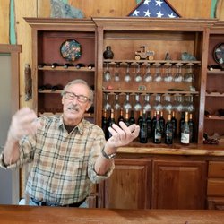 Rocky Creek Cellars - John bbn is very animated and has great life stories while presenting his wine.  Gave the wife and I a very good and memorable experience.
