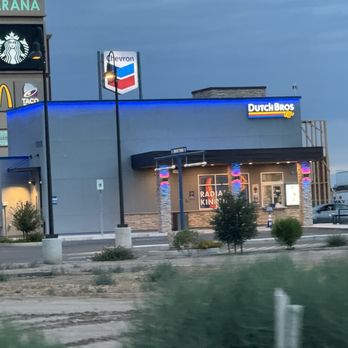 Dutch Bros Coffee - It's tucked behind the gas station, so not on Marana Road - Juice Bars & Smoothies Near Me - Marana, Arizona