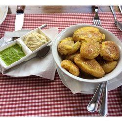 Das Steakhaus - Beilage, Zerdrückte Kartoffeln mit Öl und Salz
