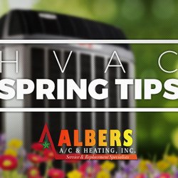 Albers Air Conditioning - Hvac sping tips