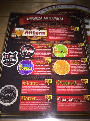Menu photo 2 La Cerve Tijuana, BCN Menu photo 2 La Cerve Tijuana, BCN
