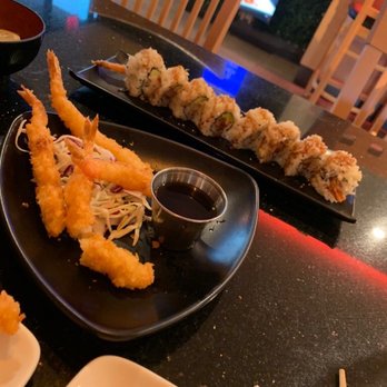 Crazy Tuna - Shrimp tempura and a crunch roll - Japanese Near Me - Chandler, Arizona
