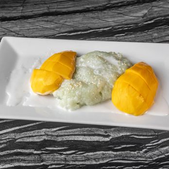 Kay Thai Eatery - Fresh Mango with Sweet Sticky Rice - Thai Near Me - Fairfield, Connecticut