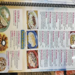 Vallarta Mexican Restaurant - Menu