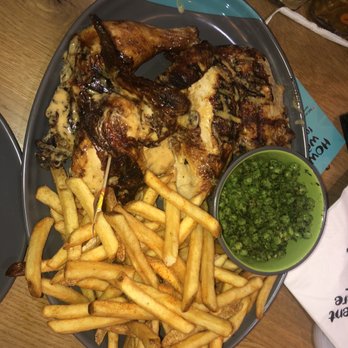 Nando's Peri-Peri - full platter chips macho peas - Chicken Shop Near Me - Chicago, Illinois Nando's Peri-Peri - full platter chips macho peas - Chicken Shop Near Me - Chicago, Illinois