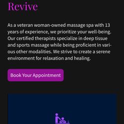 Relax and Revive - New website www.relaxandrevivejax.com