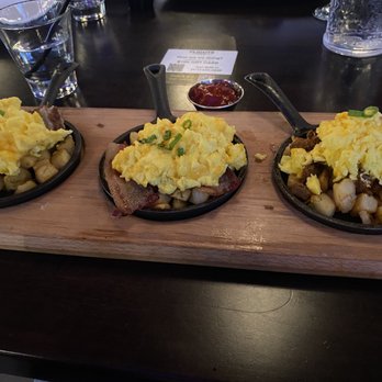 Flights - Cast Iron Hash Flight - New American Near Me - Las Vegas, Nevada