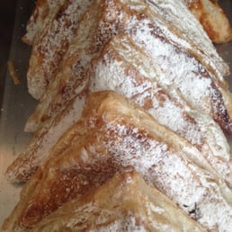 Apple turnover. Apple turnover.