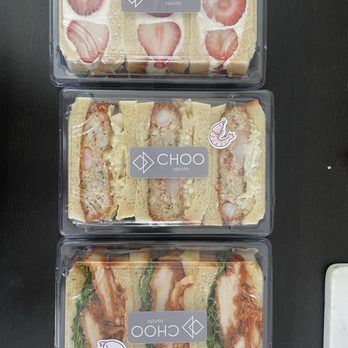 Choo Sando Omakase - Strawberry Sando Seafood Sando Spicy Chicken Sando - Sandwiches Near Me - Austin, Texas Choo Sando Omakase - Strawberry Sando Seafood Sando Spicy Chicken Sando - Sandwiches Near Me - Austin, Texas