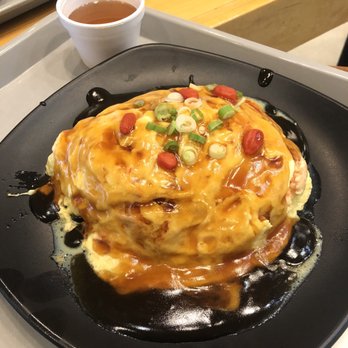 Tokyo Hanten - Crab Omelette and Gravy over Ground Pork Rice - Japanese Near Me - Edgewater, New Jersey Tokyo Hanten - Crab Omelette and Gravy over Ground Pork Rice - Japanese Near Me - Edgewater, New Jersey